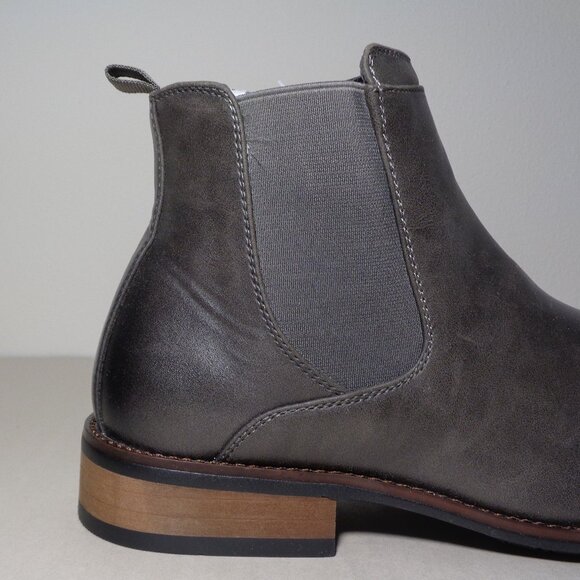 Vance Co. Size 9 M / LANDON / Grey / Chelsea Dress Boots / New Men\'s Shoes main image 9